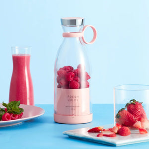 Zemza Blendie - No 1 Portable Electric Juicer Blender with Wireless Charging for Healthy Drinks